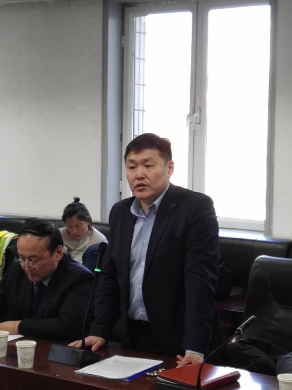 蒙古国国立大学社会学学院巴•宝鲁尔额尔敦教授一行来我校进行学术讲座